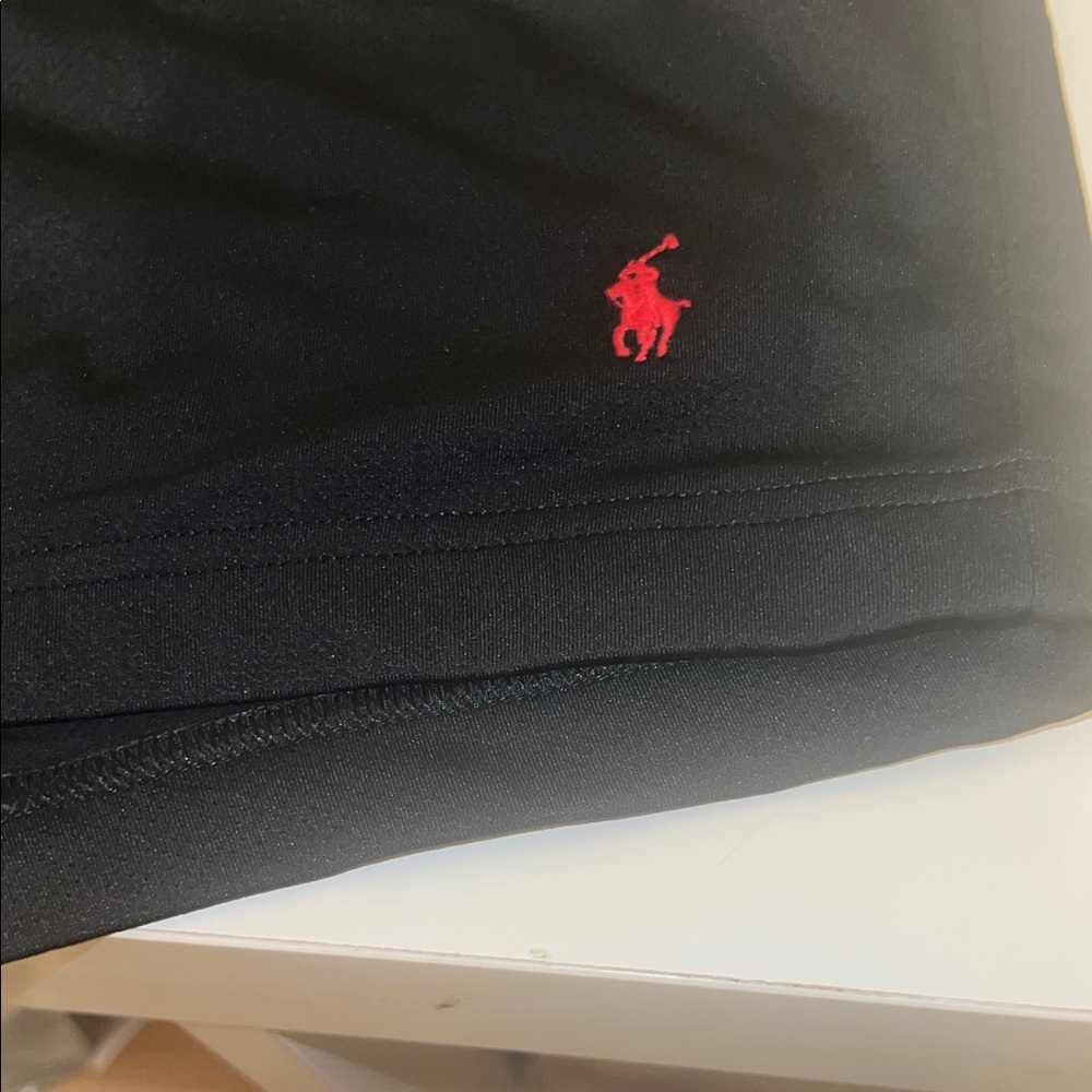 Polo by Ralph Lauren Women's Black Athletic Shorts - Picture 2 of 4